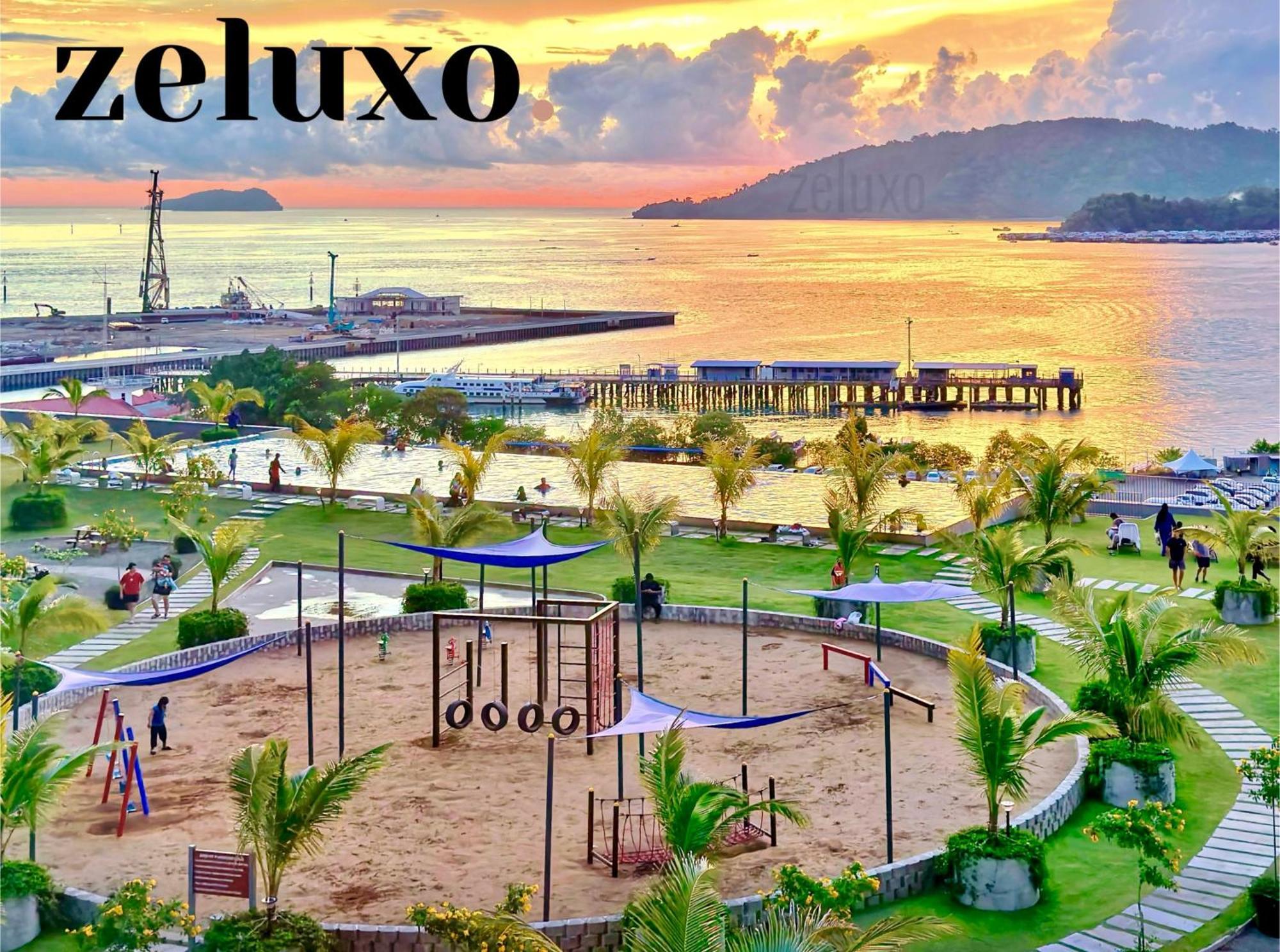 #6 Jesselton Quay City Pads Seaview By Zeluxo Kota Kinabalu Ngoại thất bức ảnh
