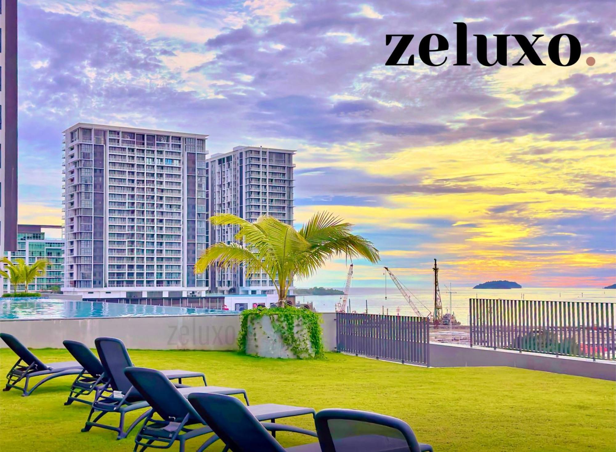 #6 Jesselton Quay City Pads Seaview By Zeluxo Kota Kinabalu Ngoại thất bức ảnh
