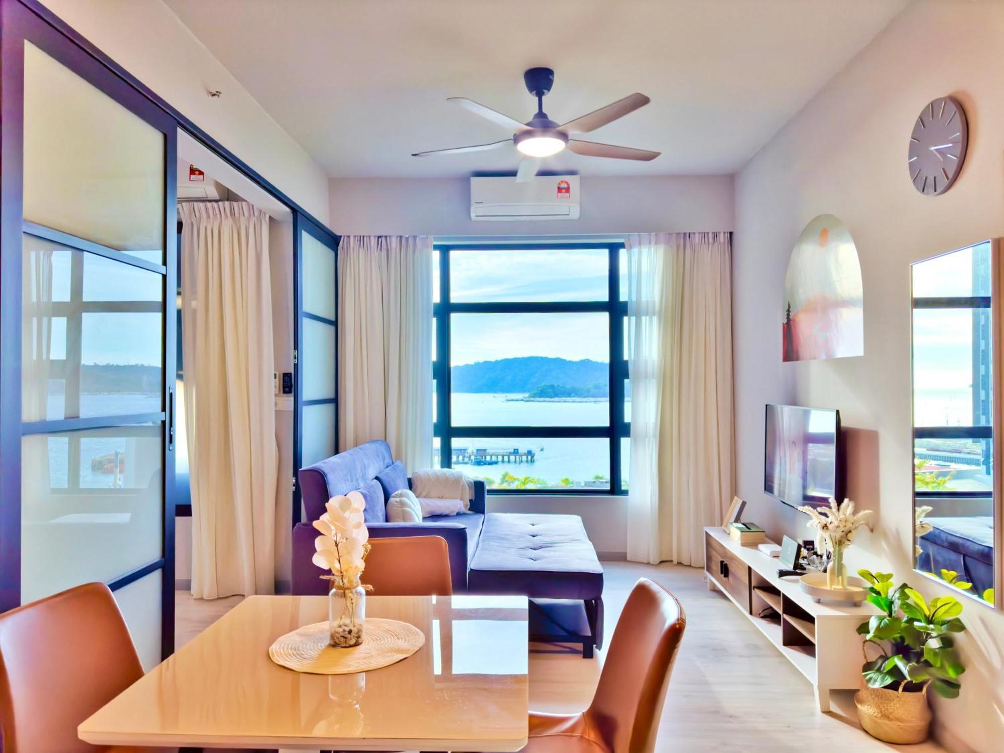 #6 Jesselton Quay City Pads Seaview By Zeluxo Kota Kinabalu Ngoại thất bức ảnh